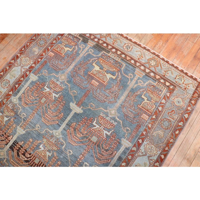 a 1920s Persian Malayer Rug Details rug no. j2819 size 4' 5" x 6' 8" (135 x 203 cm)