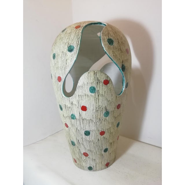 Large Ceramic Vase by Nino Caruso for SIC Ceramiche, Italy, 1960s For Sale - Image 16 of 16