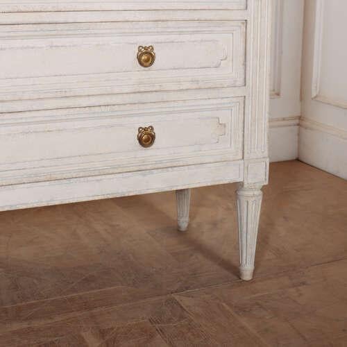 Gray French Double Chest of Drawers, 1920s For Sale - Image 8 of 15