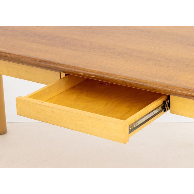 Modern Maple L-Shaped Desk For Sale In New York - Image 6 of 16