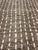 2020s Rh Restoration Hardware Nazaré Stitched Stripe Pillow Cover 20" × 20" Square | Burnt Caramel For Sale - Image 5 of 14