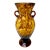 Vintage Tortoiseshell Art Glass Amphora Vase For Sale