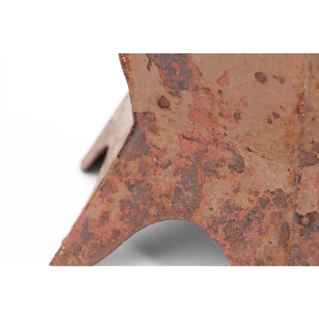 19th Century Small Wrought Iron Charcoal Barbecue, Portuguese Baroque For Sale - Image 6 of 12