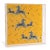 American Scalamandre Maison by Port 68 Zebra Yellow Lucite Tray For Sale - Image 3 of 3
