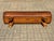 Wood Vintage Leather Ottoman, 1940s For Sale - Image 7 of 8