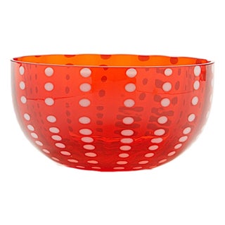 Zafferano Perle Small Bowl (Set of 4) - Red For Sale