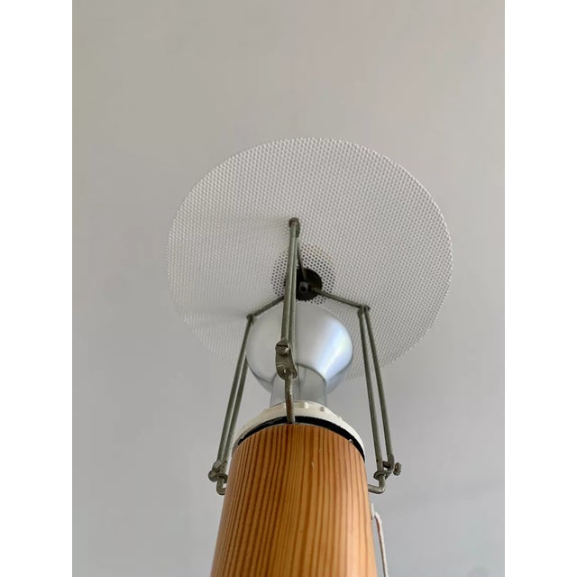 Rare Ateljé Lyktan Mid-Century Swedish Pine Table Lamp – Vintage Scandinavian Design Description: Add a touch of classic...