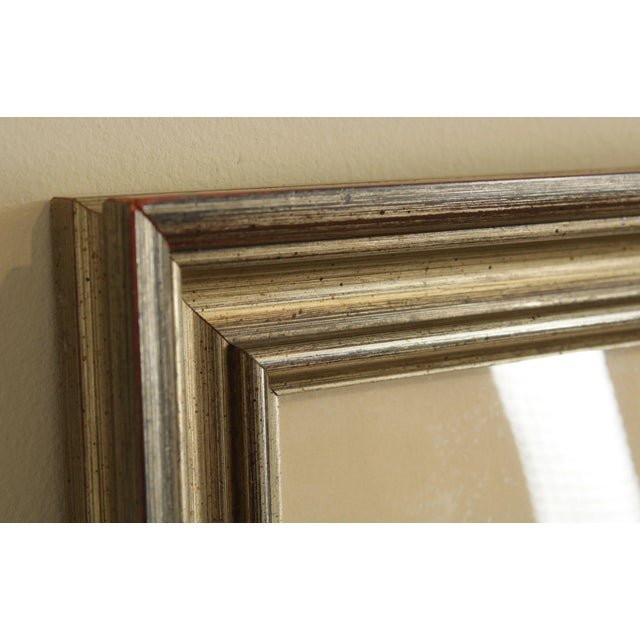 1980s P. Buckley Moss Large Frame Signed Lithograph Winter Scene with Geese For Sale - Image 5 of 13