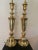 Tall Mid-Century Modern Asian Inspired Brass Urn Lamps- a Pair For Sale - Image 4 of 13
