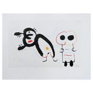 Joan Miro, Enfance d'Ubu XII, Lithograph, 1972 For Sale