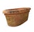 Tuscan Vintage Italian Tuscan Style Terracotta Oval Planter Trough With Mascaron Relief For Sale - Image 3 of 12