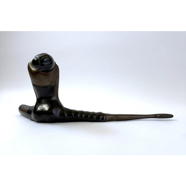 Mid 20th Century Ballerina Sculpture - Stretched Leg For Sale In Dallas - Image 6 of 8