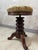 Brown Walnut Piano Stool, 1900s For Sale - Image 8 of 8