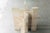 White Glass & Travertine Dining Table by Willy Ballez For Sale - Image 8 of 18