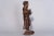 17th Century French Wooden Saint Figure For Sale - Image 4 of 10