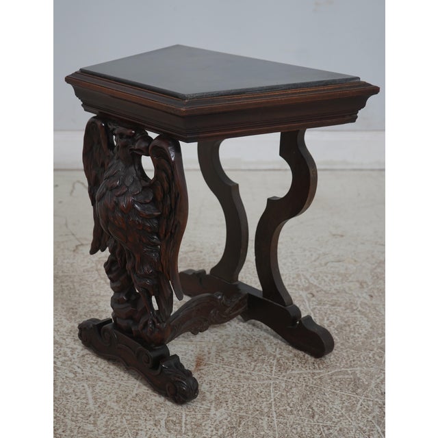 Age: C.1930s Details: Full Winged Eagle Carved Front Fine Carved Details High Quality Construction See Other Offerings For...