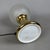 Brass Table Lamp with Sphere Glass from Targetti Sankey, 1960s For Sale - Image 10 of 13