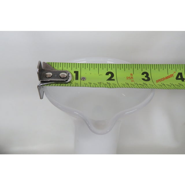 Mid Century Modern Art Glass Tall Vase Jug Pitcher 4684b For Sale - Image 11 of 13