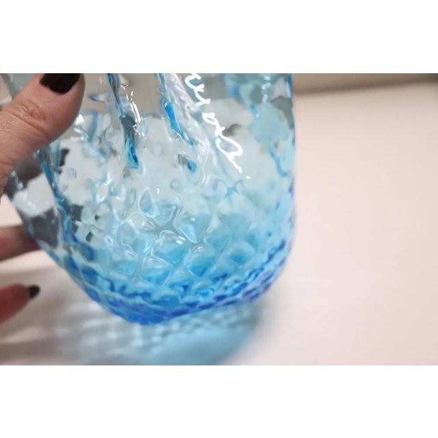 Italian Murano Glass Handkerchief Vase, 1950s For Sale - Image 9 of 10