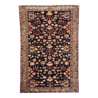 Antique Farahan Rug 4'4'' x 6'6'' For Sale
