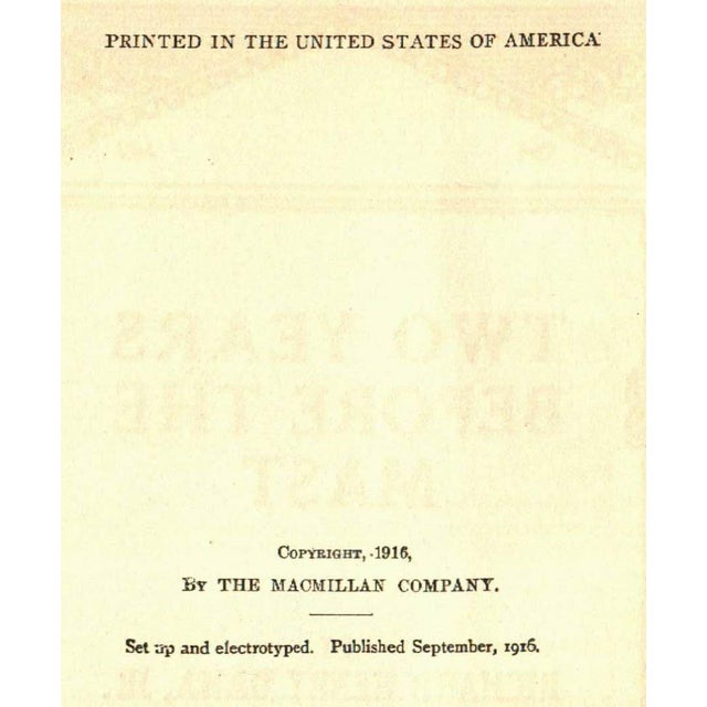 1916 Two Years Before The Mast Collectible Book Chairish Последние твиты от macmillan intl sales (@macmillanintl).
