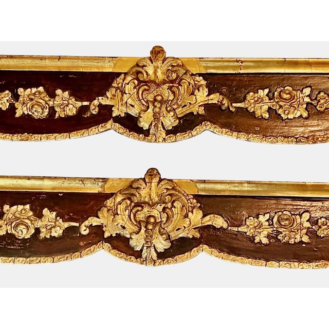 Mid 19th Century Pair of French Louis Valances For Sale - Image 9 of 10