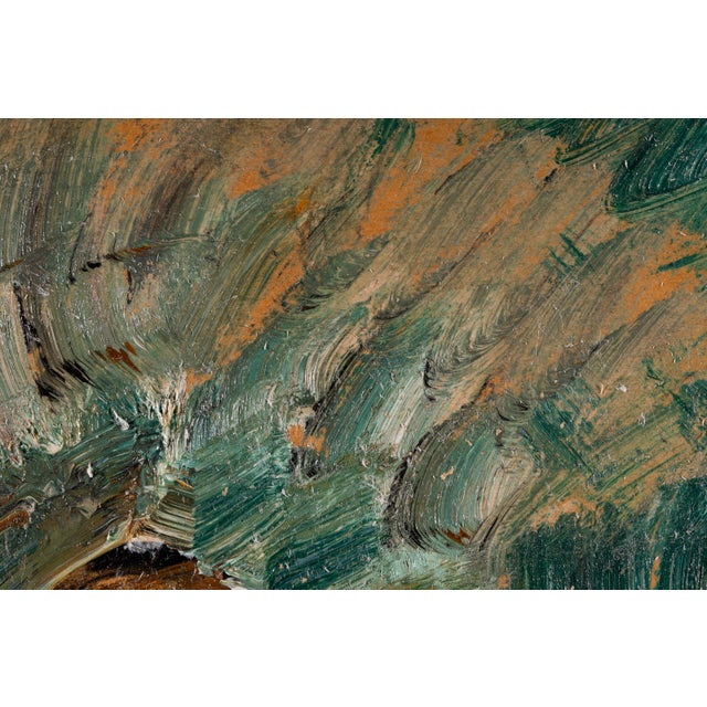 Ernest Samuel Geiger, Young Boy Playing Marbles, Oil on Board For Sale - Image 5 of 14
