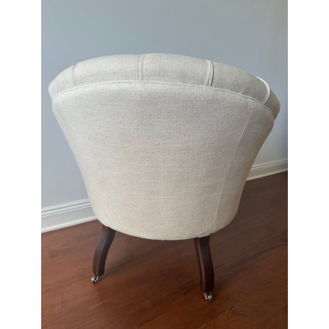 George Smith Airdrie Buttoned Chair For Sale In New York - Image 6 of 12