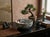 9.5" Asian Style Longevity Cranes Cloud Painted Porcelain Art Bowl For Sale - Image 4 of 14