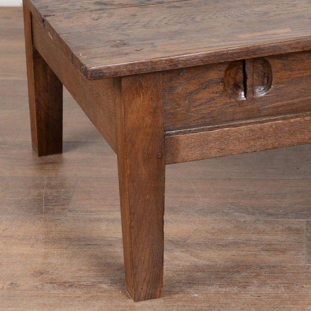 20th Century French Oak Coffee Table For Sale - Image 11 of 14