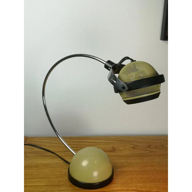 Black Mid-Century Desk Lamp from Veb Narva, 1960s For Sale - Image 8 of 11