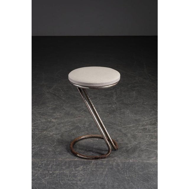 Modernist Stool, Netherlands, 1940s For Sale - Image 11 of 12