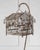 Off-white Mid 20th Century Charming French Birdcage Plant Stand with Original Paint For Sale - Image 8 of 15