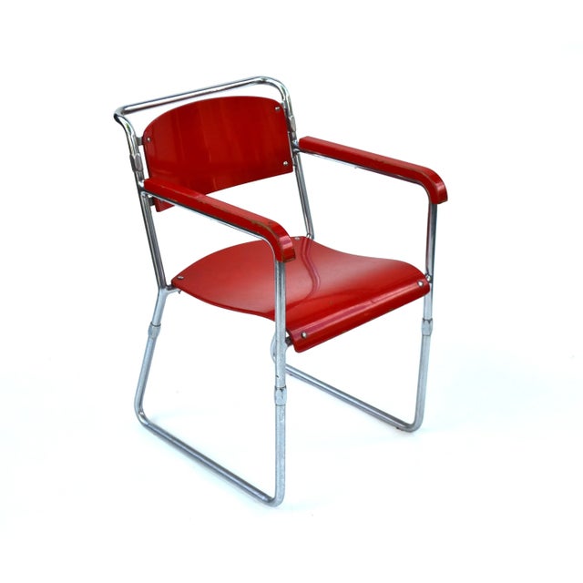 1930s Bauhaus Hopmi Chair, 1934 For Sale - Image 5 of 5