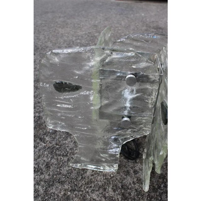 1970s Murano Glass Table Lamp from Mazzega, 1970s For Sale - Image 5 of 13