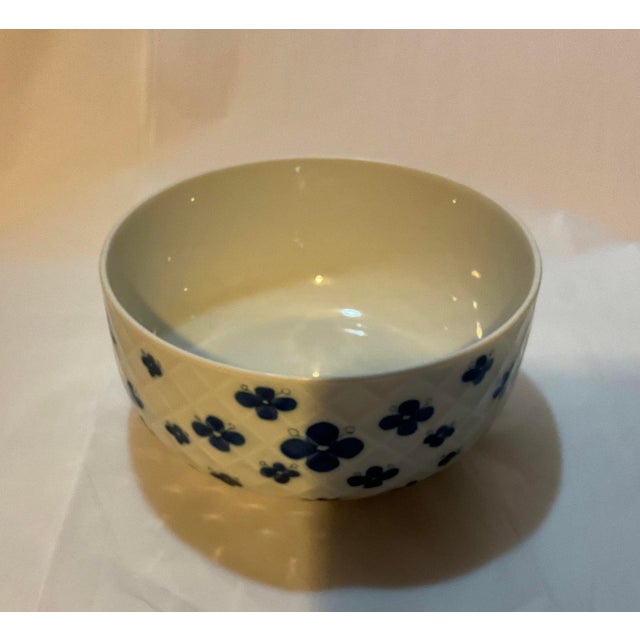 Blue New 1980s 58 Pieces European Dinner Set Diamond Shape Rim With Bleu Decoration by Rosenthal For Sale - Image 8 of 18