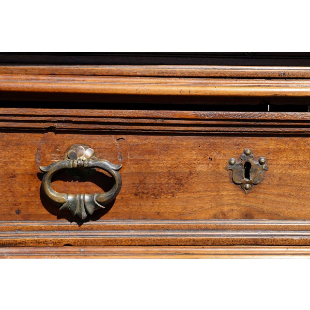 Italian Baroque Walnut Commode For Sale In Boston - Image 6 of 12
