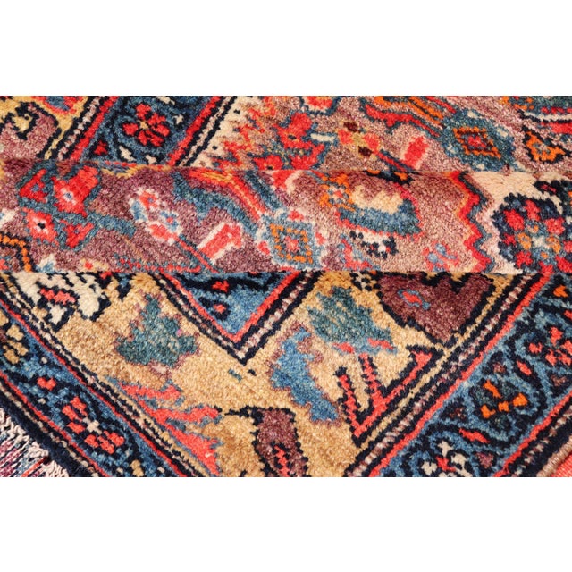 Antique Persian Fine Persian Malayer All-Over Design 3'9 X 8'0 For Sale - Image 12 of 13