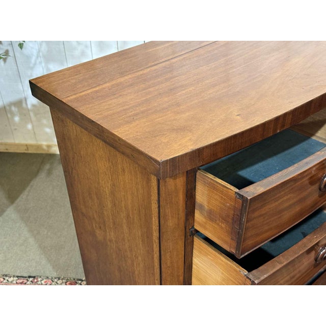 Antique English Victorian Chest of Drawers in Mahogany, 1800s For Sale - Image 6 of 18