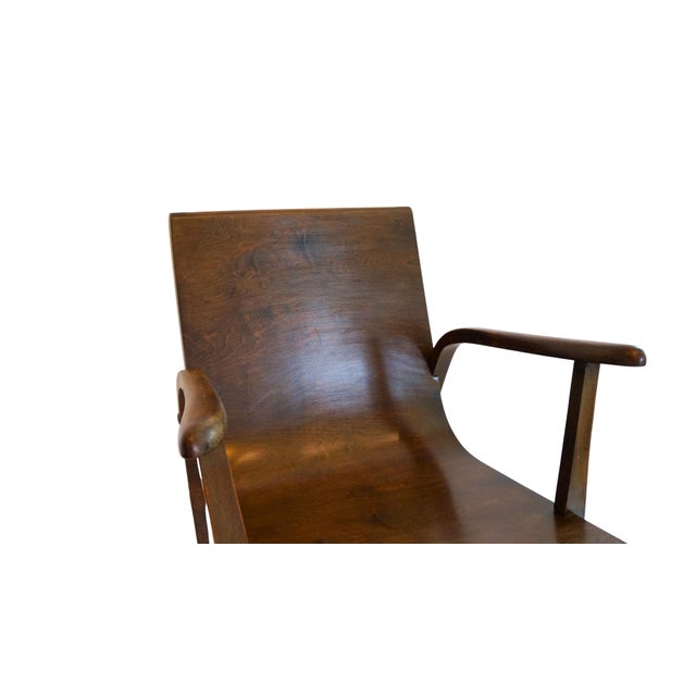 Wood Vintage Lounge Chairs by Roland Rainer, 1950s For Sale - Image 7 of 8