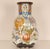 1940s Art Deco Vase Ceramic Gouda Pottery Delft Tall Gourd Vase Floor Vase Design Hand Painted For Sale - Image 5 of 14