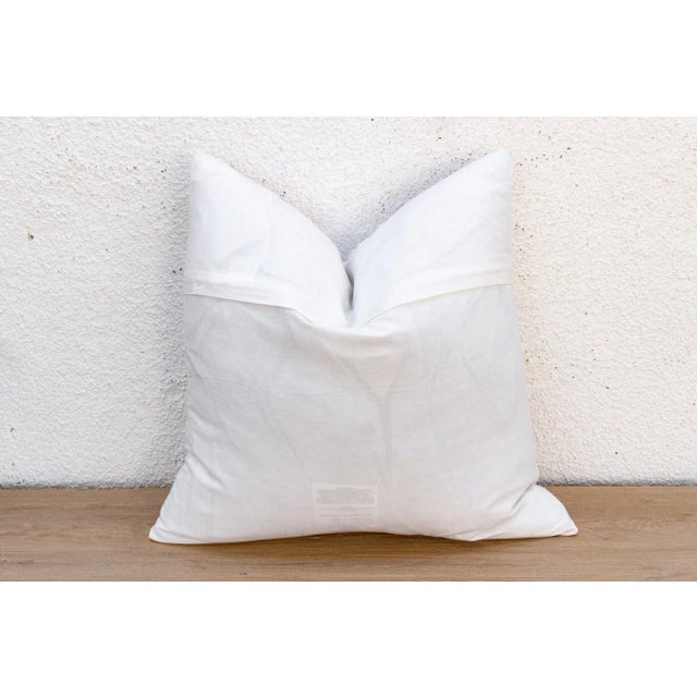 Textile Marigold Dreams Applique Pillow Cover For Sale - Image 7 of 8