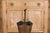Metal English 1920-1930 Brass Umbrella Stand with Raised Motifs and Tripartite Base For Sale - Image 7 of 11
