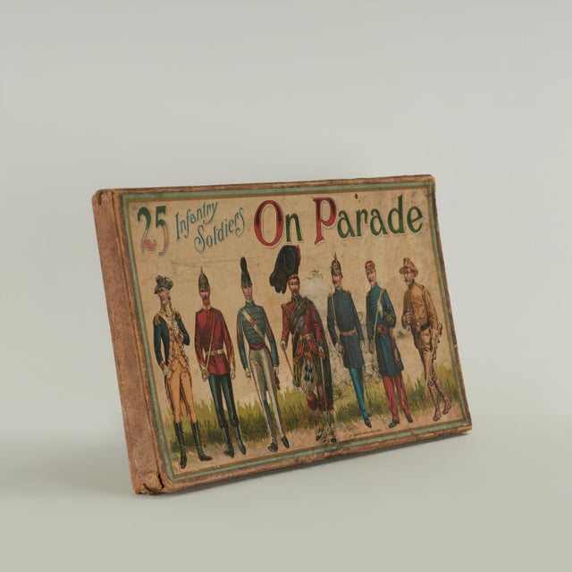 Antique Set or Game of “25 Infantry Soldiers on Parade” For Sale In West Palm - Image 6 of 18