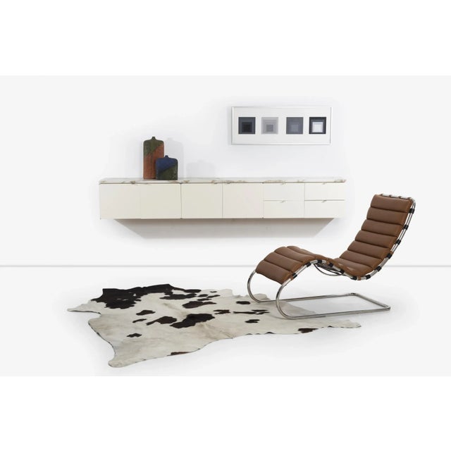 Metal Florence Knoll Custom Wall-Mounted Cabinet by Knoll Associates For Sale - Image 7 of 13