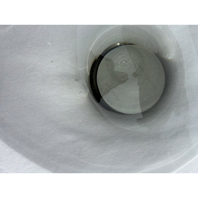 1960s Holmegaard Smoky Glass Bowl Signed For Sale - Image 11 of 11