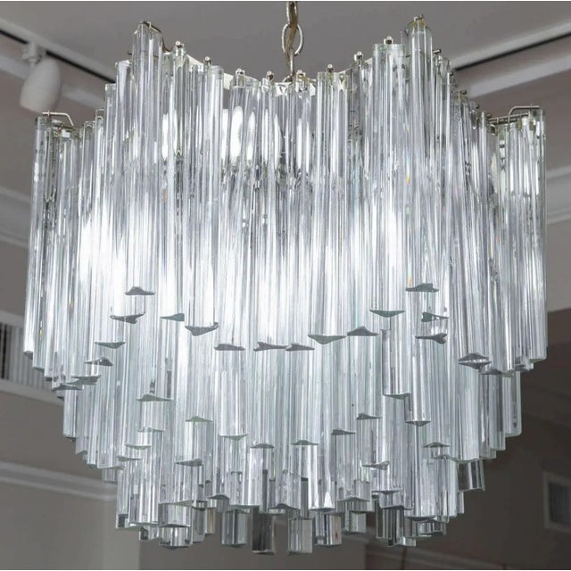 Six-Tier Venini Chandelier For Sale - Image 9 of 9