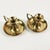 Metal Art Deco Brass Candlesticks, Germany, 1960s, Set of 2 For Sale - Image 7 of 11