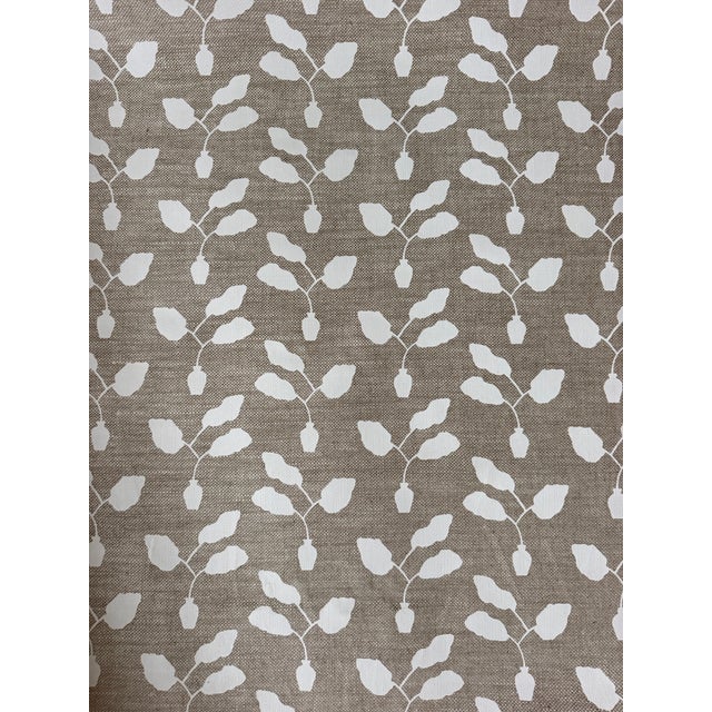 2020s Wayne Pate + Studio Four Nyc Saint Germain Linen Fabric Color Plaster 1 5/8 Yards For Sale - Image 5 of 5