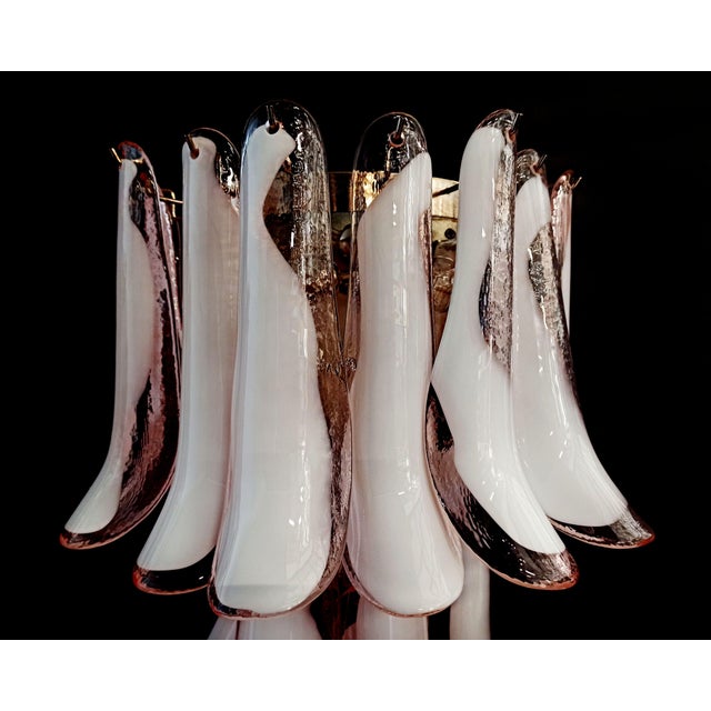 Mid-Century Italian Pink Wall Sconces, 1990s, Set of 3 For Sale - Image 14 of 16